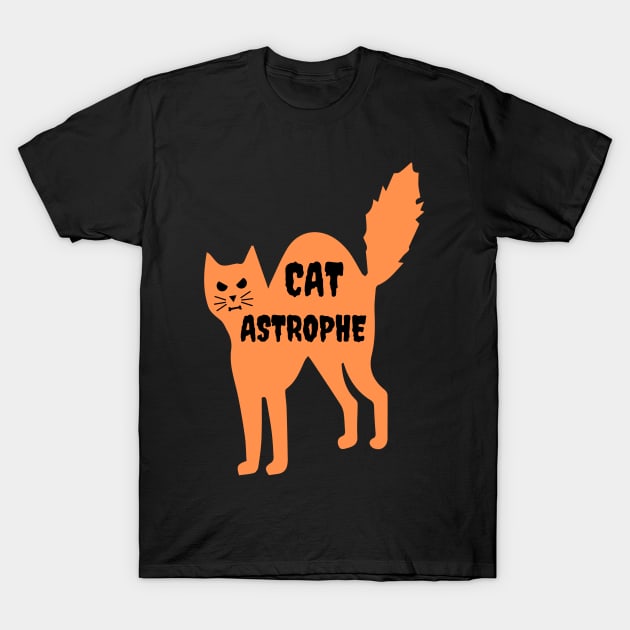 Hallo Cat - CATastrophe T-Shirt by MONLart